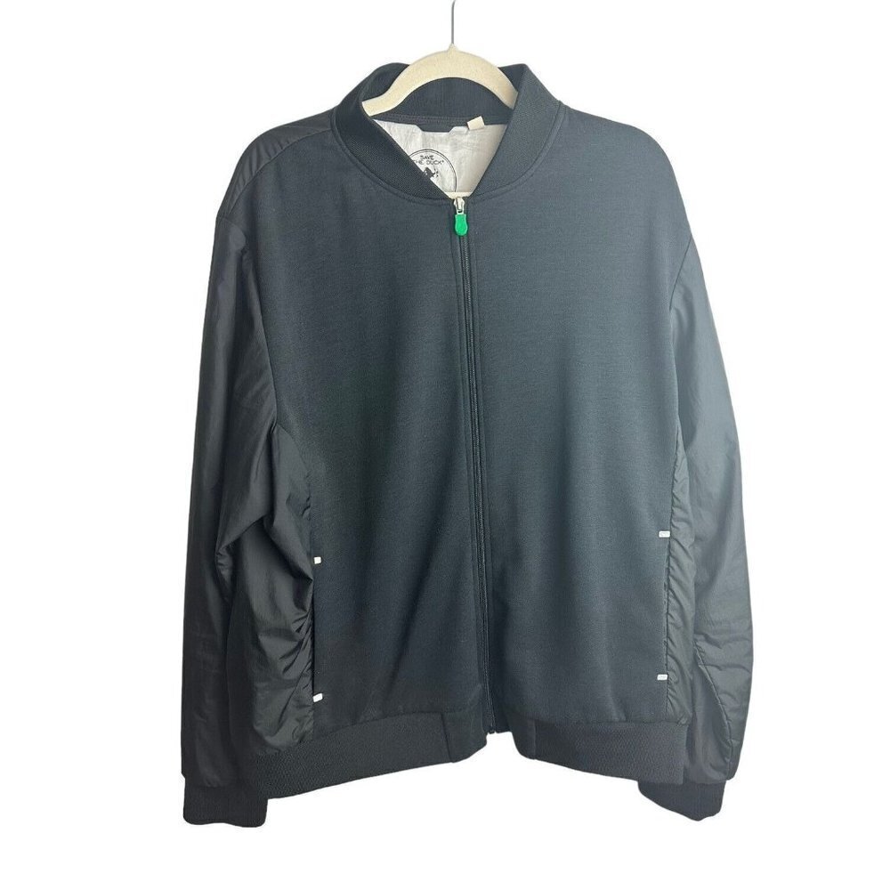 Save The Duck Burn Recycled Bi-Material Plumroll Jacket Mens Sz XXL Black